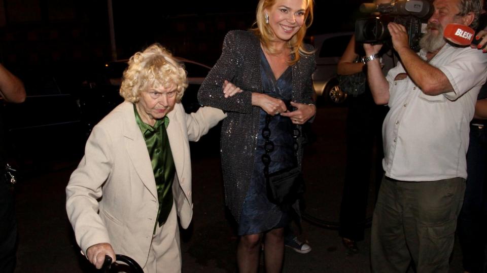 Dagmar Havlová s maminkou